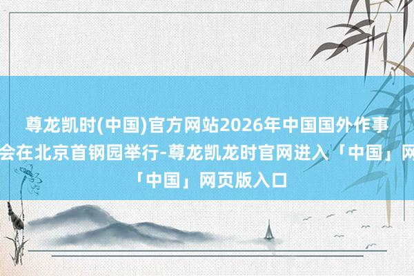 尊龙凯时(中国)官方网站2026年中国国外作事营业交游会在北京首钢园举行-尊龙凯龙时官网进入「中国」网页版入口